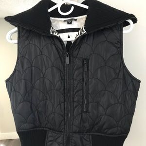 BEBE SPORT Women Puff Vest Jacket Size M